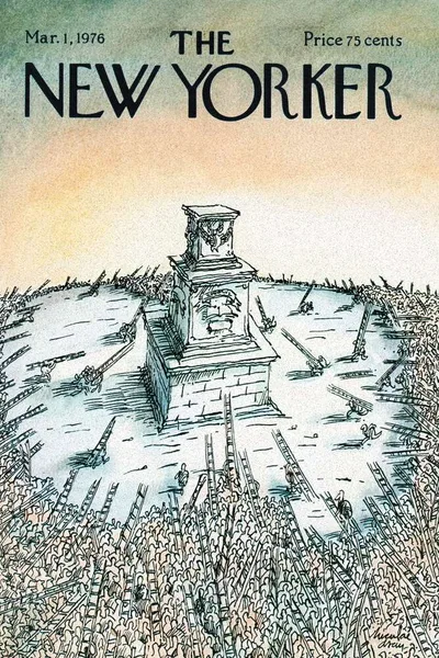 Постер с обложкой The New Yorker 01.03.1976