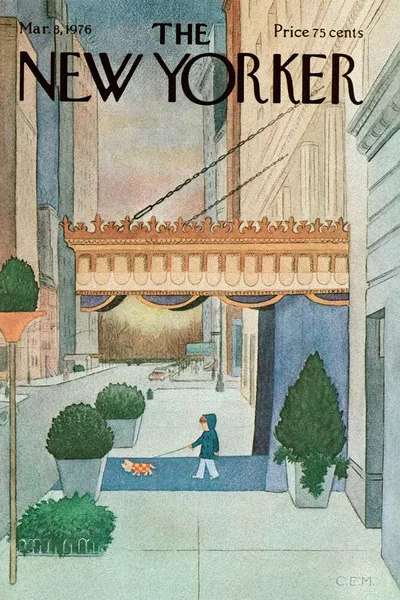 Постер с обложкой The New Yorker 08.03.1976