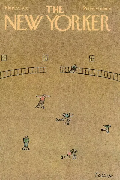 Постер с обложкой The New Yorker 22.03.1976
