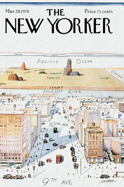 Постер с обложкой The New Yorker 29.03.1976