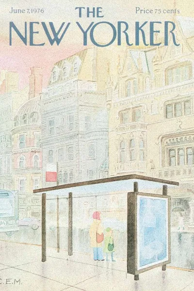 Постер с обложкой The New Yorker 07.06.1976