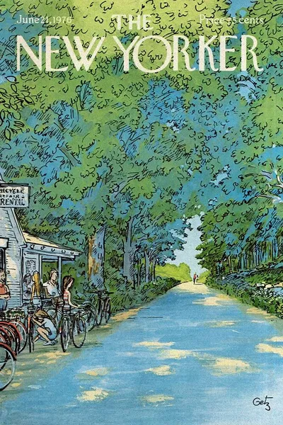 Постер с обложкой The New Yorker 21.06.1976