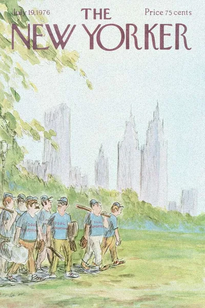 Постер с обложкой The New Yorker 19.07.1976
