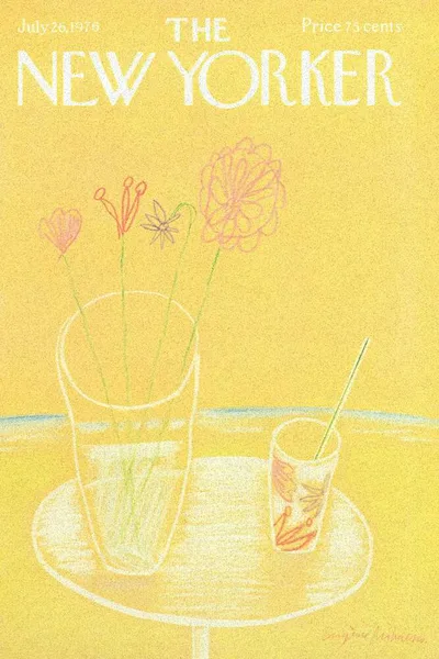 Постер с обложкой The New Yorker 26.07.1976