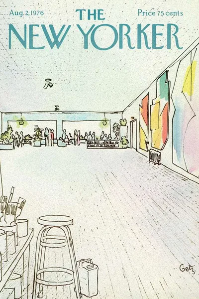 Постер с обложкой The New Yorker 02.08.1976