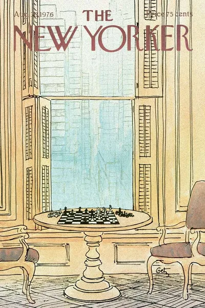 Постер с обложкой The New Yorker 30.08.1976