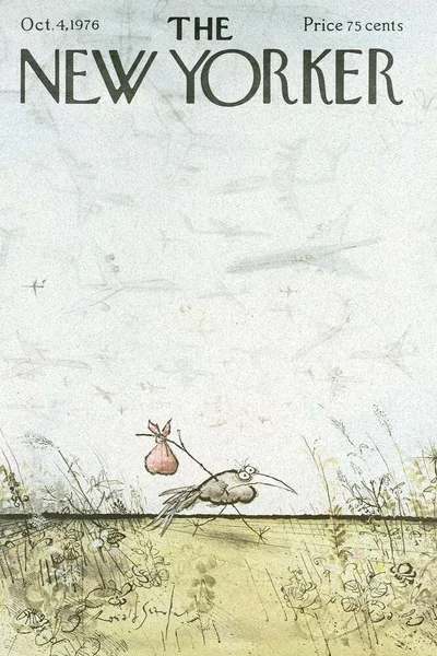 Постер с обложкой The New Yorker 04.10.1976