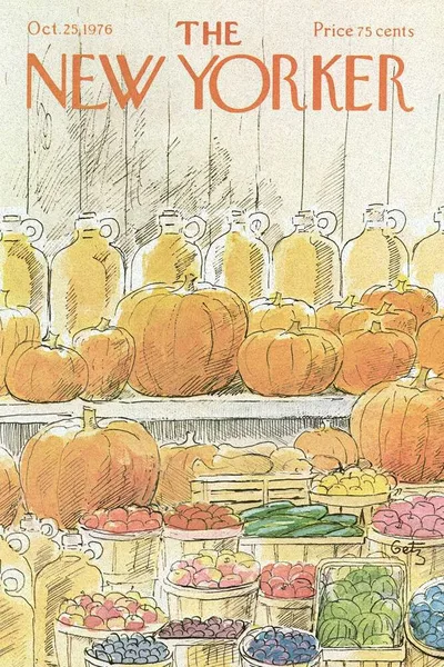 Постер с обложкой The New Yorker 25.10.1976