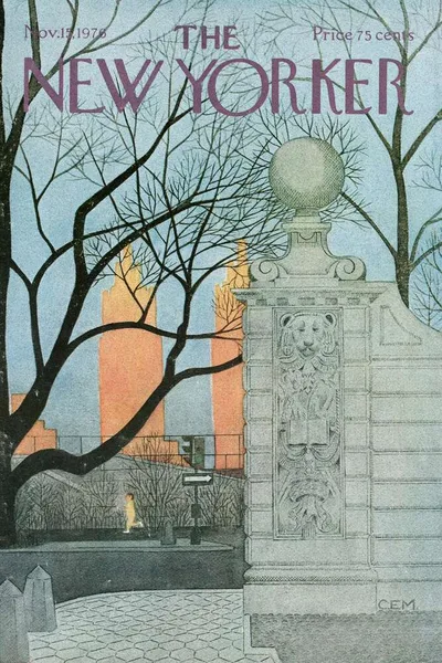 Постер с обложкой The New Yorker 15.11.1976