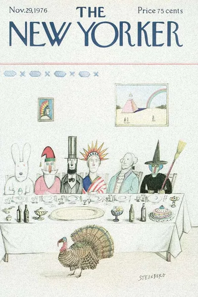 Постер с обложкой The New Yorker 29.11.1976