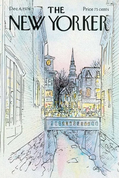 Постер с обложкой The New Yorker 06.12.1976