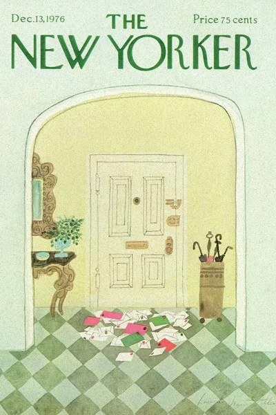 Постер с обложкой The New Yorker 13.12.1976