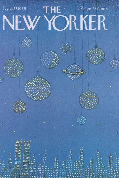 Постер с обложкой The New Yorker 27.12.1976