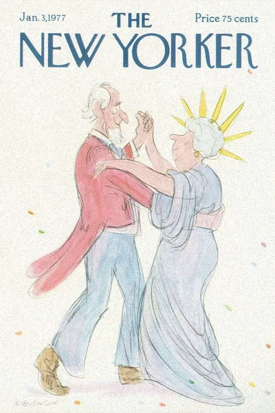 Постер с обложкой The New Yorker 03.01.1977