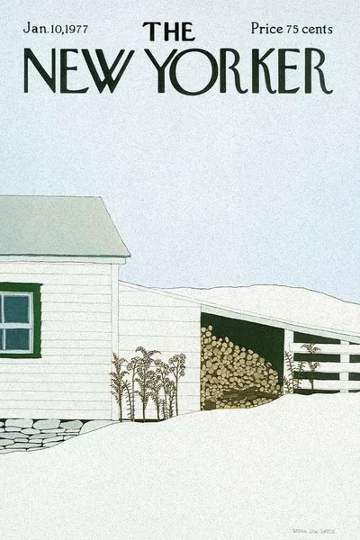 Постер с обложкой The New Yorker 10.01.1977