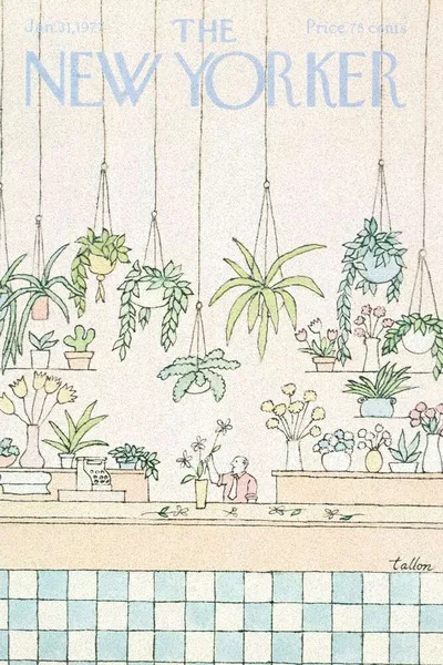 Постер с обложкой The New Yorker 31.01.1977