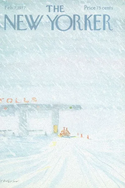 Постер с обложкой The New Yorker 07.02.1977