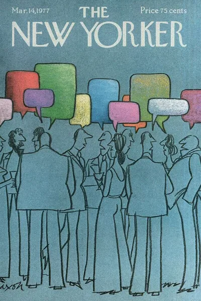 Постер с обложкой The New Yorker 14.03.1977