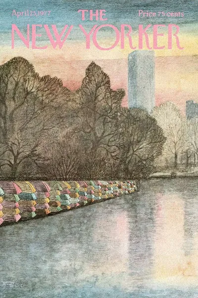 Постер с обложкой The New Yorker 25.04.1977