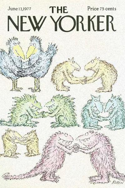 Постер с обложкой The New Yorker 13.06.1977