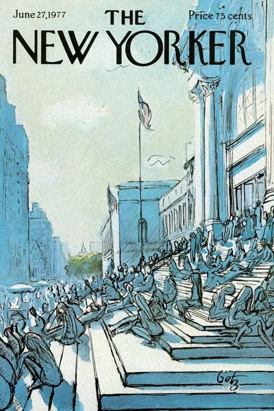 Постер с обложкой The New Yorker 27.06.1977