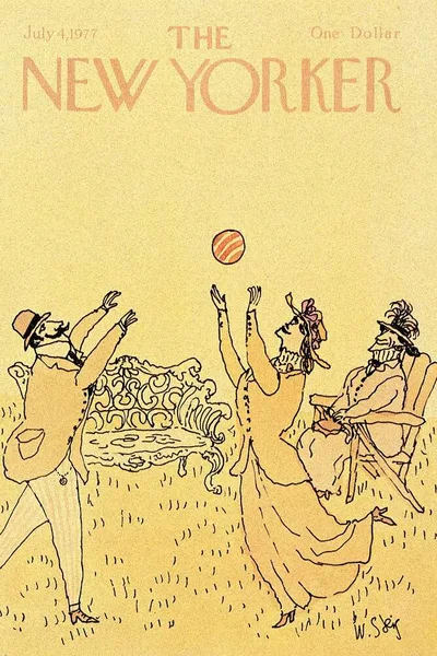 Постер с обложкой The New Yorker 04.07.1977