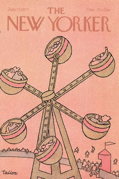 Постер с обложкой The New Yorker 25.07.1977