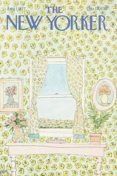 Постер с обложкой The New Yorker 01.08.1977