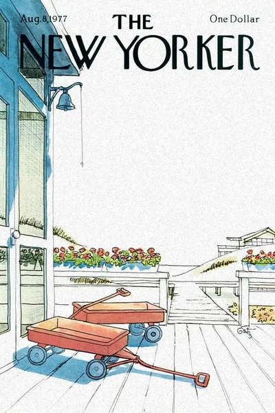 Постер с обложкой The New Yorker 08.08.1977
