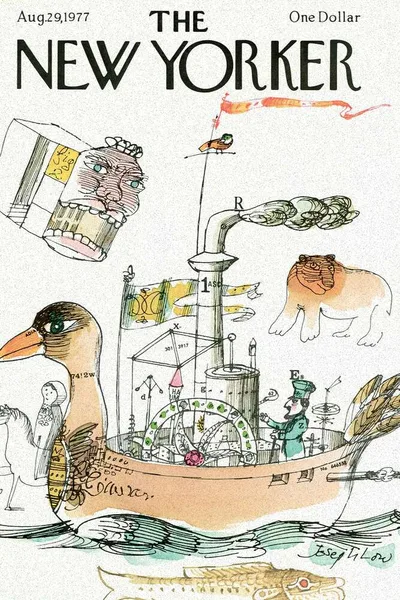 Постер с обложкой The New Yorker 29.08.1977