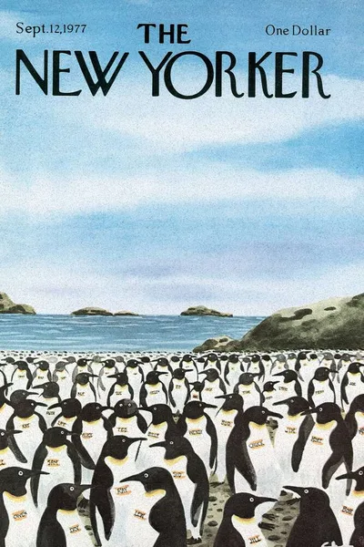 Постер с обложкой The New Yorker 12.09.1977