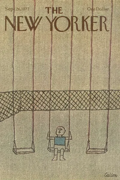 Постер с обложкой The New Yorker 26.09.1977