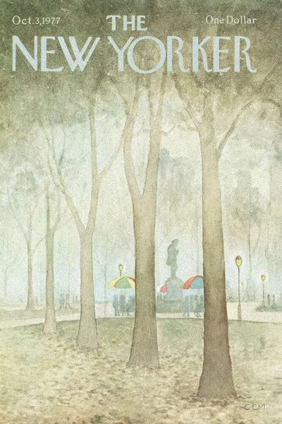 Постер с обложкой The New Yorker 03.10.1977