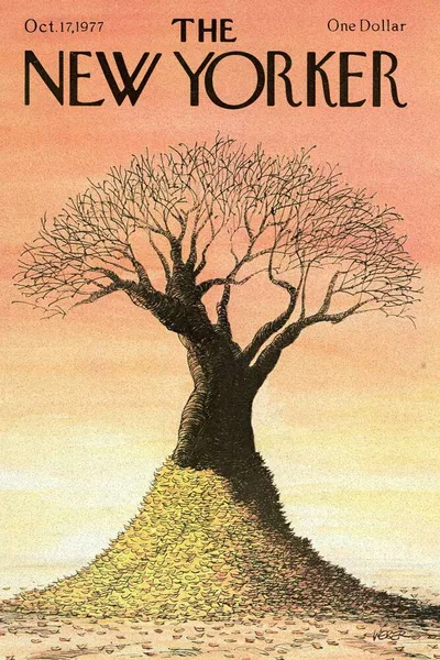 Постер с обложкой The New Yorker 17.10.1977