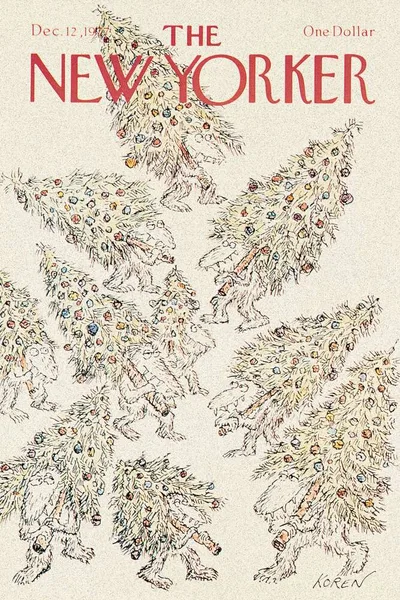 Постер с обложкой The New Yorker 12.12.1977