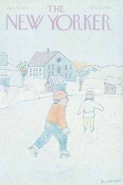 Постер с обложкой The New Yorker 23.01.1978