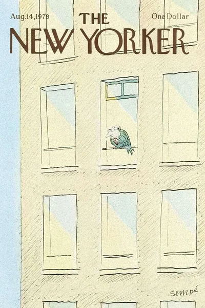 Постер с обложкой The New Yorker 14.08.1978