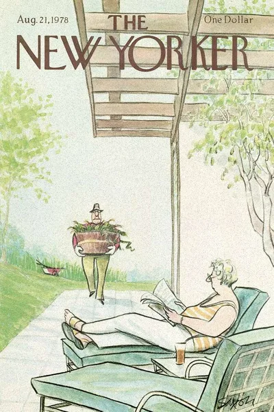 Постер с обложкой The New Yorker 21.08.1978
