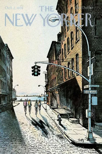 Постер с обложкой The New Yorker 02.10.1978