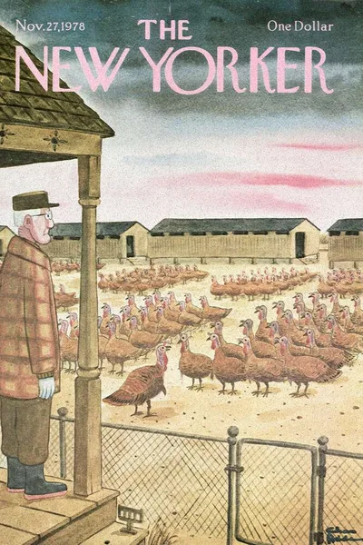 Постер с обложкой The New Yorker 27.11.1978