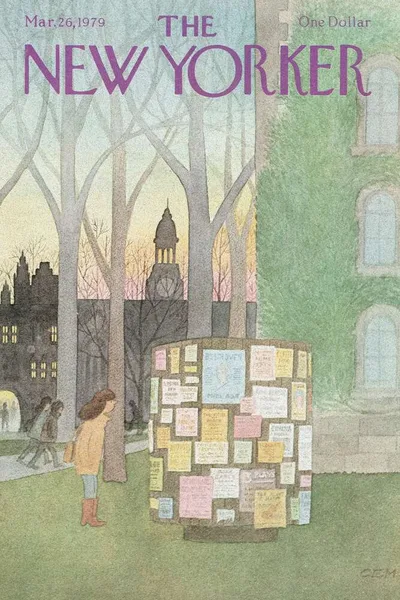 Постер с обложкой The New Yorker 26.03.1979