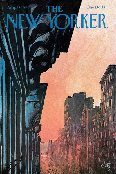 Постер с обложкой The New Yorker 27.08.1979