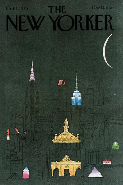 Постер с обложкой The New Yorker 01.10.1979