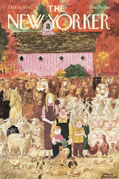 Постер с обложкой The New Yorker 08.10.1979