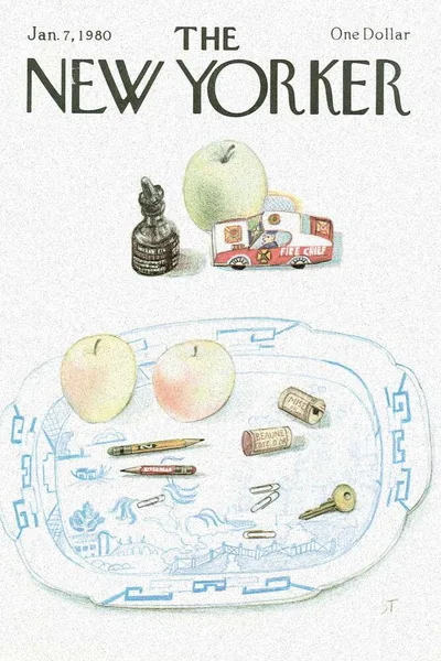 Постер с обложкой The New Yorker 07.01.1980