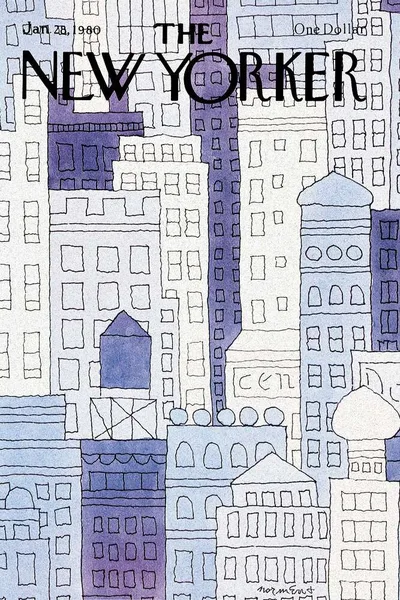 Постер с обложкой The New Yorker 28.01.1980