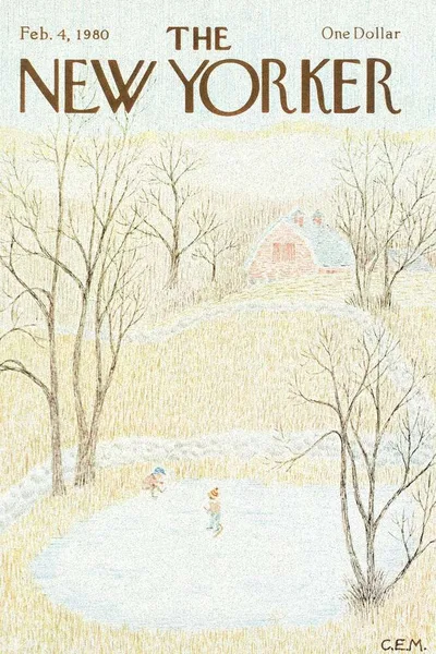 Постер с обложкой The New Yorker 04.02.1980