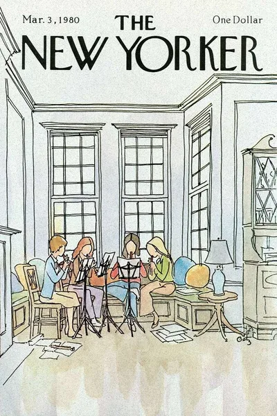 Постер с обложкой The New Yorker 03.03.1980