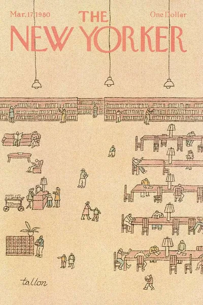 Постер с обложкой The New Yorker 17.03.1980