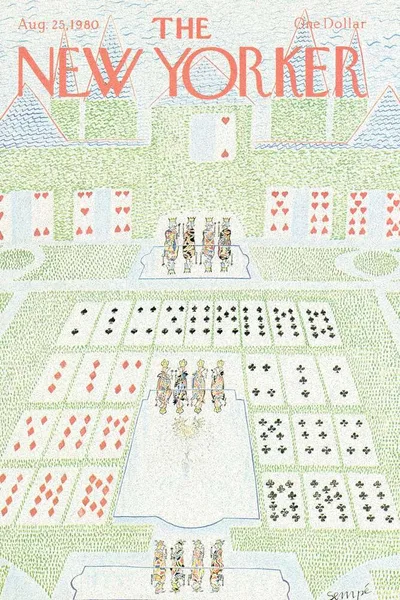 Постер с обложкой The New Yorker 25.08.1980